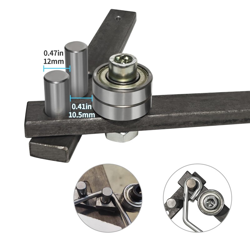 Singring Manual Rod Bender Mini Tubing Bender Hand Rebar Bender