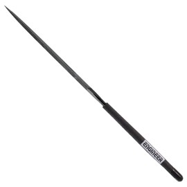 ENGINEER TF-25 Engineer Jet Black File Precision Triangular Special Black Dyed Specification