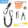 3pcs Fly Fishing Magnetic Net Release Holder Fishing Lanyard Magnetic