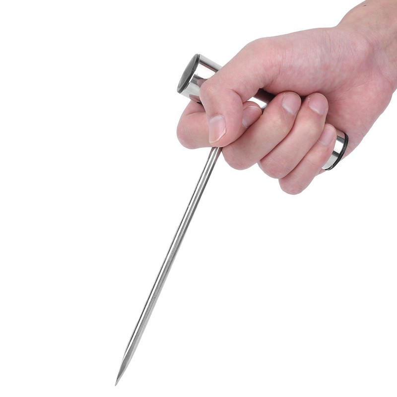 Stainless Steel Take Fish Blood Extraction Tool Harpoon Ice Boating