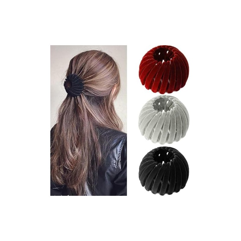 3 Pinzas Mágicas Para El Cabello Con Forma De Nido