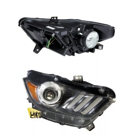 Aftermarket Products [OE Style] For 2015-2017 Ford Mustang HID/Xenon (LED DRL) Passenger Headlight RH