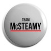 Hippowarehouse Team McSteamy Badge Pin 25mm