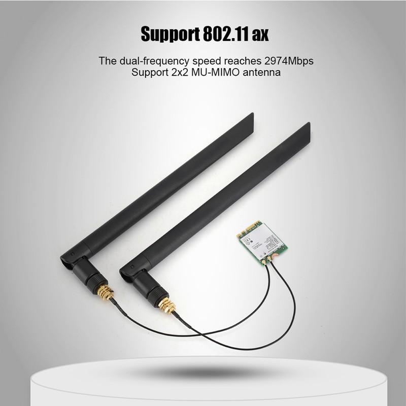 Wireless Network Card Dual Band AX200 2974Mbps WIFI6 WIFI Adapter