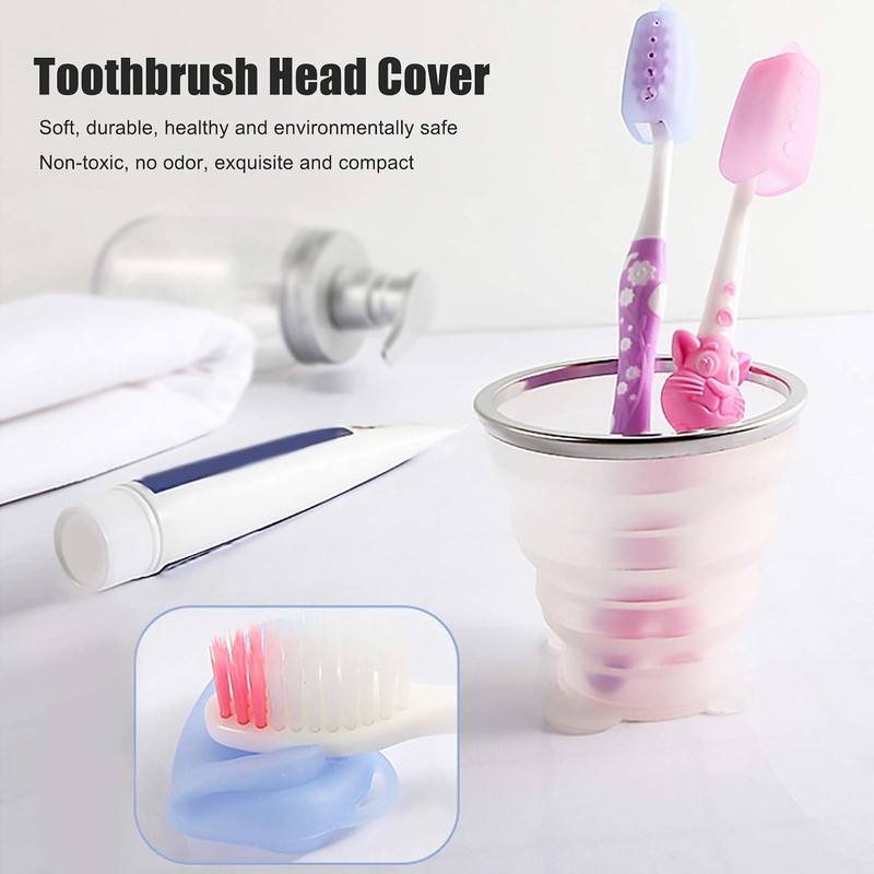 Funda Protectora de Silicona para Cepillo de Dientes - Mantén