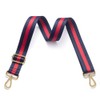 Kolti Purse Strap Replacement Crossbody Handbag Stripe Wide Adjustable, Gold