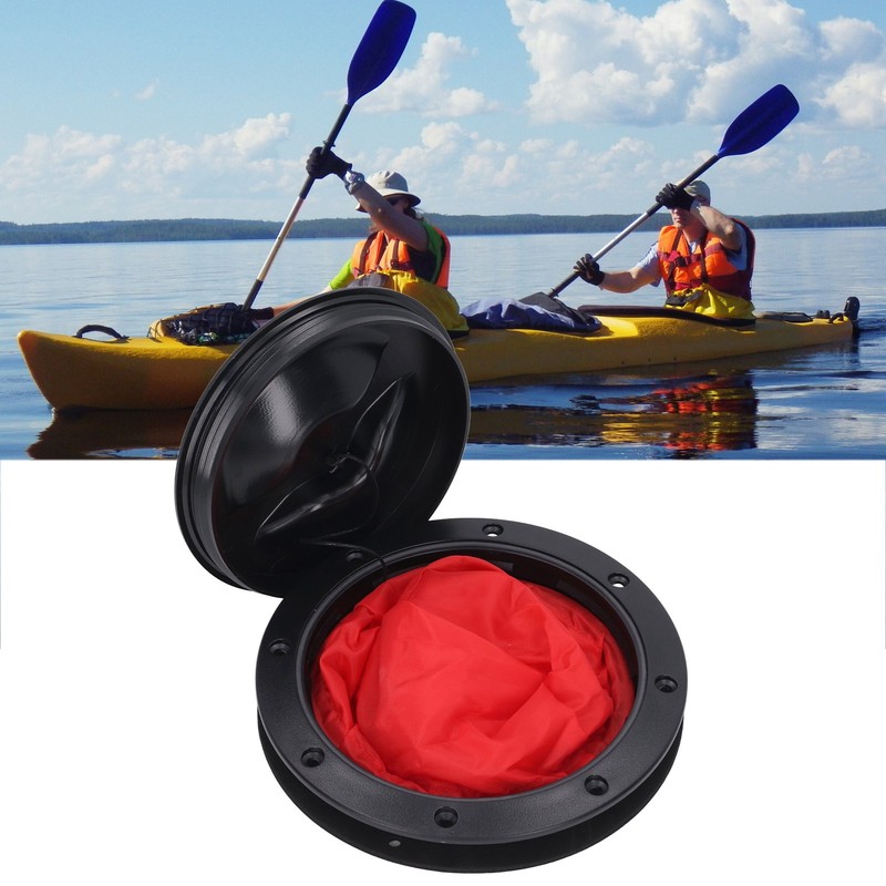 Deck Hatch Kit Deck Plate Cover with Storage Bag Waterproof