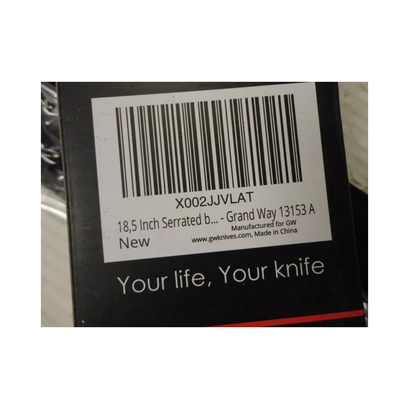 GW Knives Machete with Serrated Blade Saw 18.5 Blade 4pcs