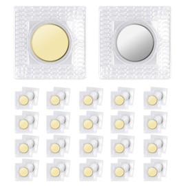 20 Pairs of Invisible Magnetic Buttons for Sewing, PVC Hidden Sew-In Magnets Purse Closure Magnetic Closure for Sewing on Fabric Handbag Clothing Bags