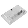 sourcing map Cupboard Door 11x7cm Metal Recessed Flush Sliding Carry
