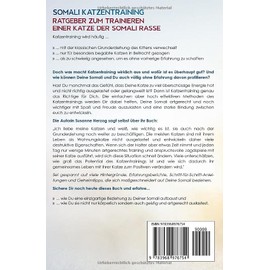  Somali Katzentraining - Ratgeber zum Trainieren einer Katze der Somali Rasse: Katzenbesch?ftigung CJagdspiele C Clicker-Training C Trainingsaufbau (German Edition)