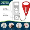 Mega Format 100 QTY - Hotel Door Locks for Travelers,