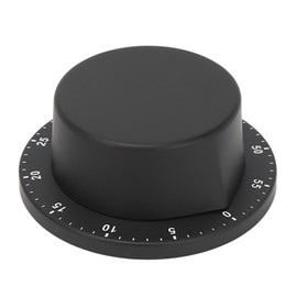 Mechanical Timer Accurate Quiet Counting Loud Alarm Sound Black Timing Reminder For Kitchen Cooking Studying Exercising