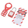 Lockout Tagout Kit With Safety Hasp Padlock Loto Tag Keys