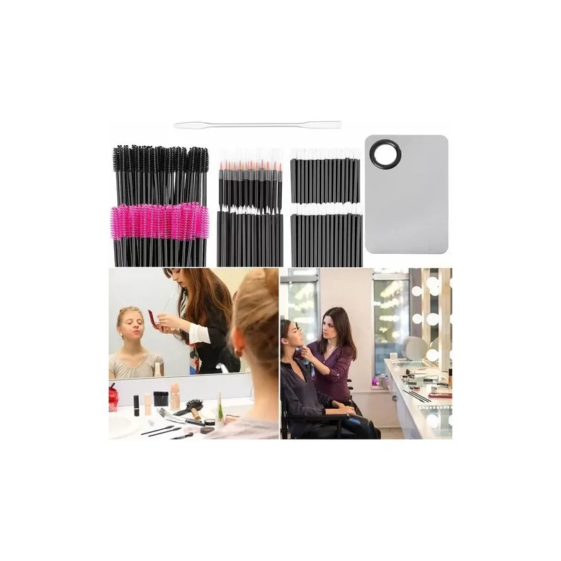 Kit Paleta De Maquillaje Profesional Con Espátula Y Cepillo