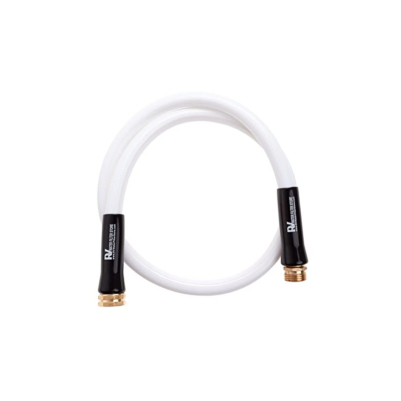 RVWFS 4 Foot Freshwater Drinking Hose 3/4" Brass - Standard