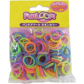 FunLoom Rubber Band Bracelet Variety Band (Neon)