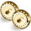 Retisee 2 Pcs Kitchen Sink Stopper Strainer Stainless Steel Drain