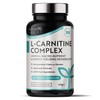 Nutravita L-Carnitine Complex - High Strength Capsules with Added Riboflavin,