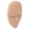3pcs Eyelash Mannequin Head Lash Extension Training Practice Head with