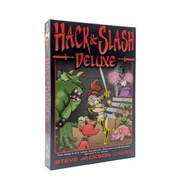 Steve Jackson Games Hack & Slash Deluxe - Strategy Board Game - for 1 to 6 Players and Ages 14+