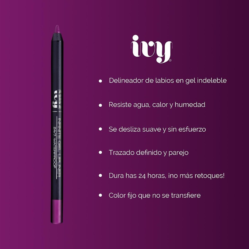 Kit de Maquillaje Profesional, Rimel Prosa Negro Resistente al Agua,