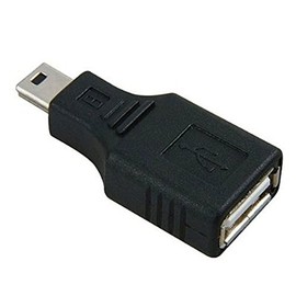 AKORD USB A Female to Mini USB B 5 Pin Male Adapter