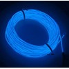 Blue 3 Metre EL Ambient Lighting, 12 V Inverter/Adapter, Light