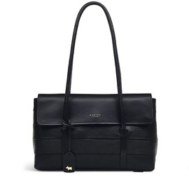 RADLEY London - Farringdon - Stripe - Women's Leather Medium Flapover Shoulder Bag - Medium Size Purse
