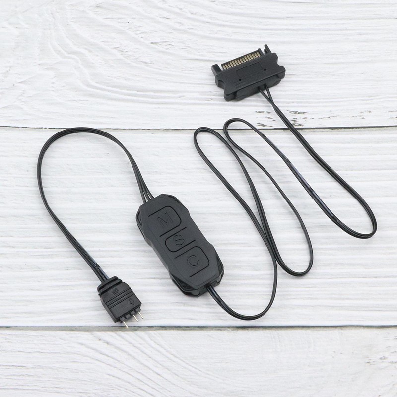 ARGB Controller 5V 3 Pin SATA Power Supply Light Stripe