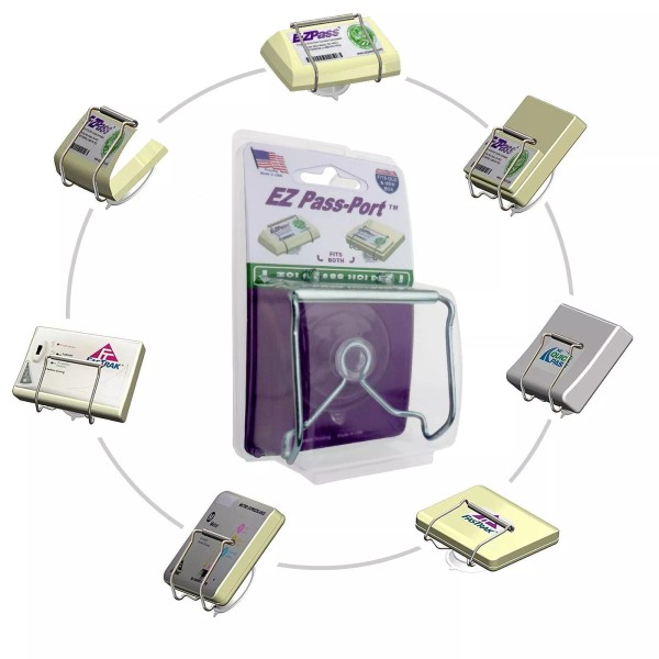 JL Safety Zinc Wallet Transponder Holder with Industrial Grade Suction