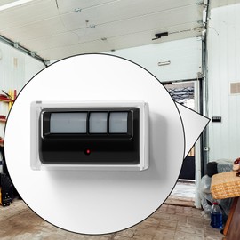 Acrylic Garage Door Opener Holder, Wall Mount Clear Case for Chamberlain LiftMaster Garage/Gate Door Opener Remote, Universal 893LM 893Max 971LM，Case Only