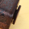 Arniche PU Leather Remote Control Organizer with 360° Spinning Design,Desk