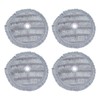 4PCS Fiber Mopping Pads High Strength Mop Cleaning Cloth Replacement
