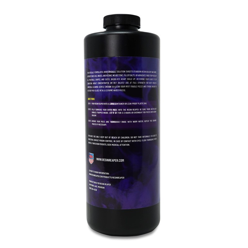 Resin Reaper Glass Cleaner 32 OZ | Pipe Cleaner |