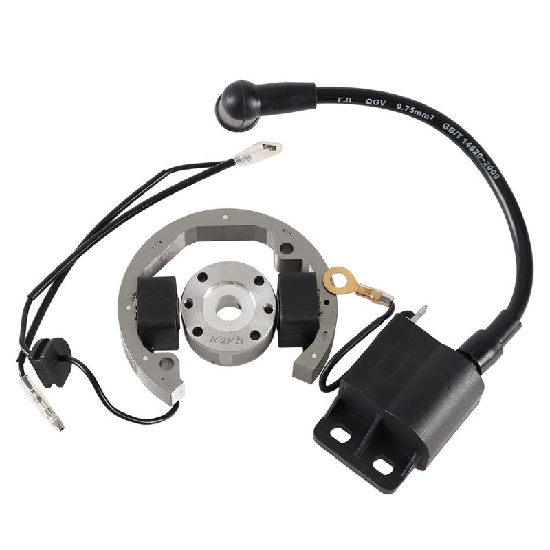 Stator Ignition Coil Stator Rotor Kit works with Flywheel Rotor