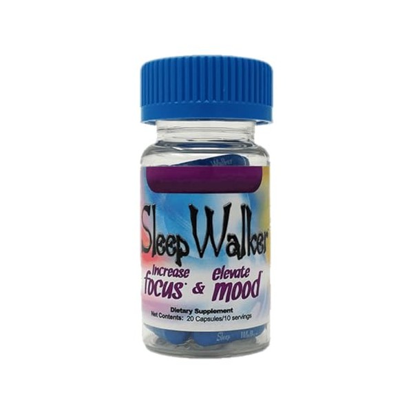 Sleep Walker (20 Count (3 Bottle Pack) (60 Total)