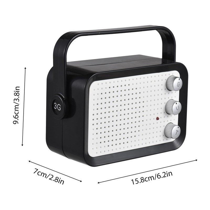 Mini Guitar Amp 3W Portable Guitar Speaker DC 9V MP3