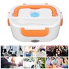 Electric Lunch Box Split Household Mini Portable Multifunctional Orange Electric