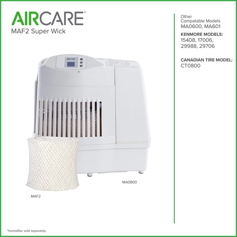 AIRCARE MAF2 Replacement Wick Humidifier Filter for MA0800 (2)