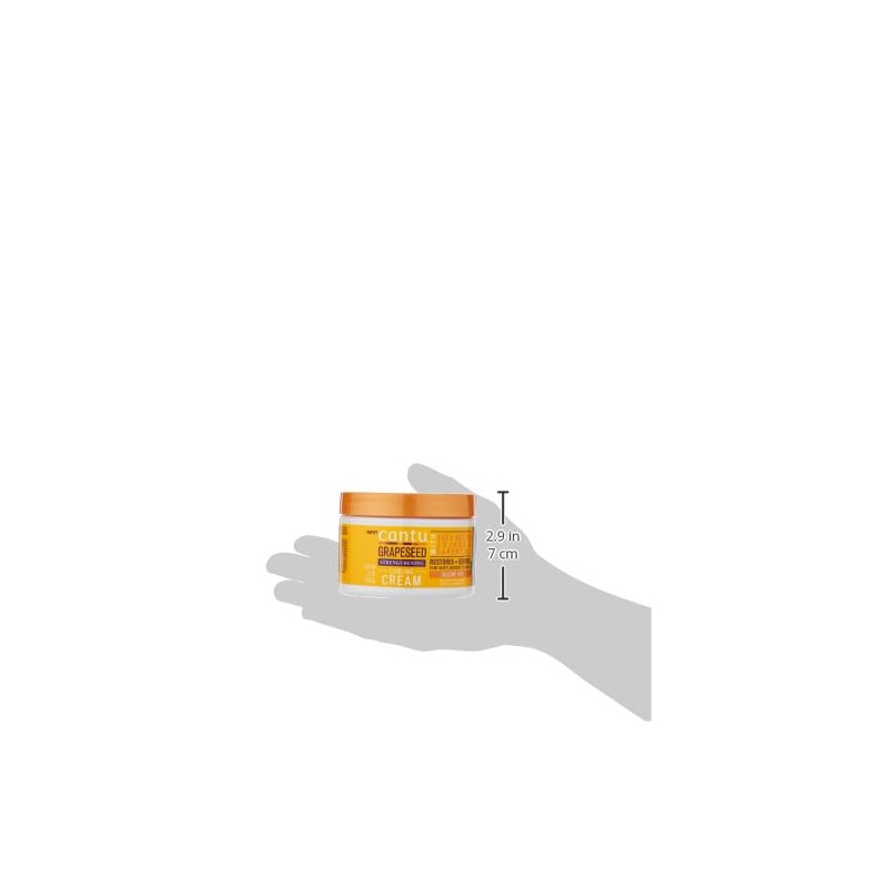 Cantu Crema de rizos fortalecedora de semilla de uva, 12