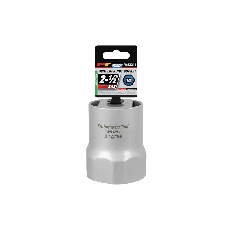 Performance Tool W83244 1/2 Drive Rounded Lock Nut Socket, 2-1/2-Inch