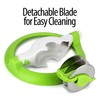 Urban Trend Orbit Rolling Herb Cutter and Mincer, Green/White