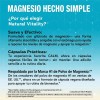 Magnesio Calm Natural Vitality 120 Cápsulas Sabor Vegano