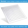 NearMoon Rain Shower Head With Shower Arm, Ceiling Mount Square