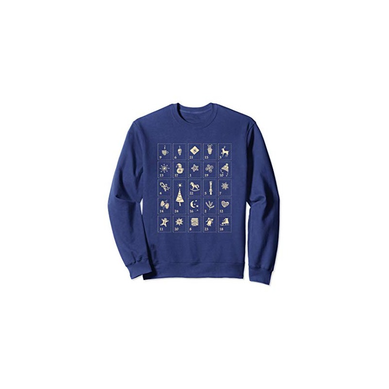 Advent Calendar Christmas Gift Sweatshirt