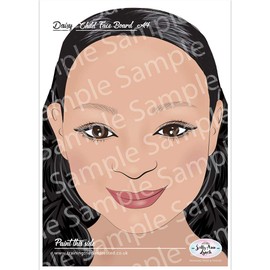 Sally-Ann Lynch Training Tried & Tested Practice Board - Child 0014, Face Painting Practice and Display Tool, Reusable