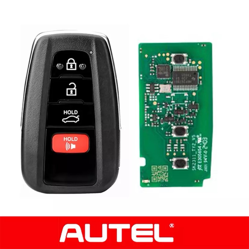 Autel iKey Universal Smart Key Style 8A-chipped 4 Button IKEYTY8A4TP