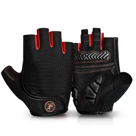 MOREOK-Cycling Gloves Bike Gloves for Men/Women-[5MM Gel Pad] Biking Gloves DEEP Balck-XXL