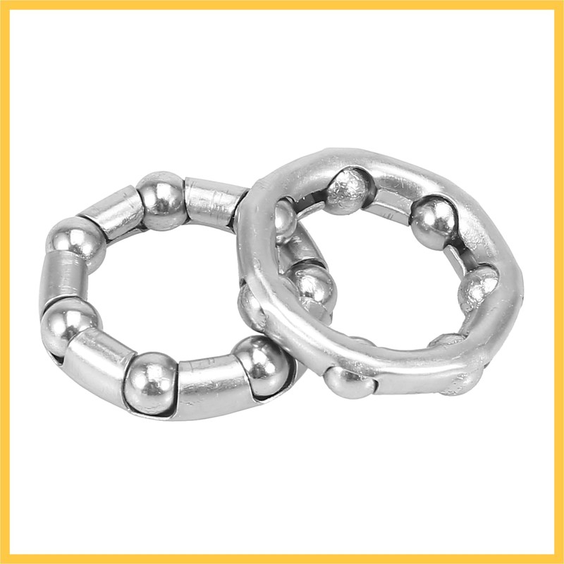 BULLSPANN 2PCS Ball Bearing Cage Crank 37.6mm x 7 Bearing
